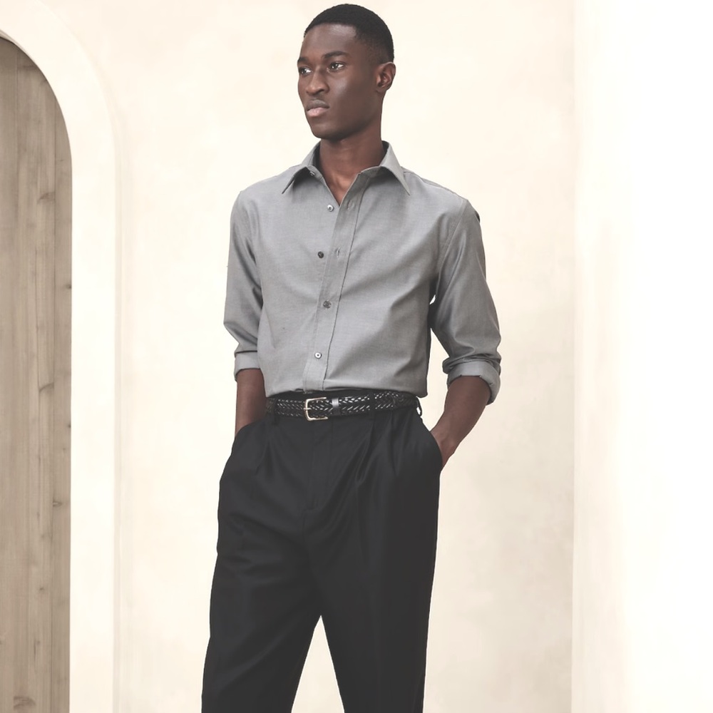 Banana Republic Tailored Slim Fit Dress Shirt